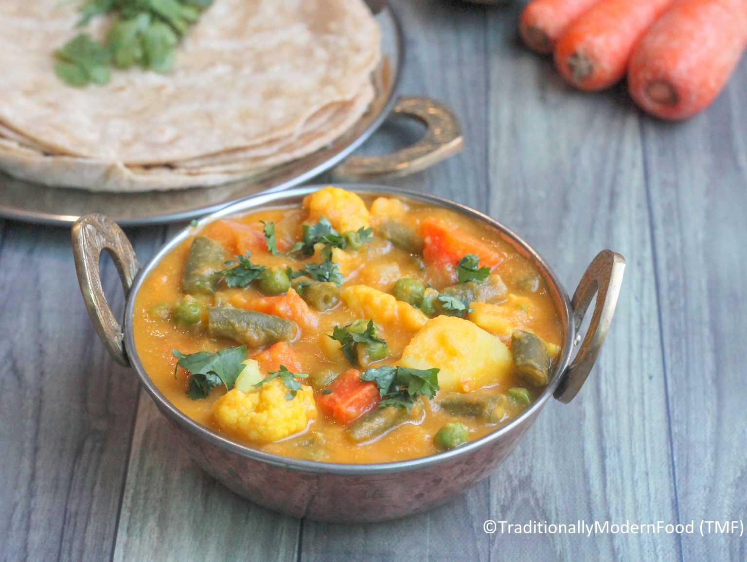 Veg kurma | Mixed Vegetabke kurma - Traditionally Modern Food