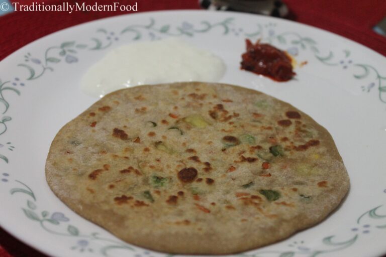 Mixed Veg Paratha