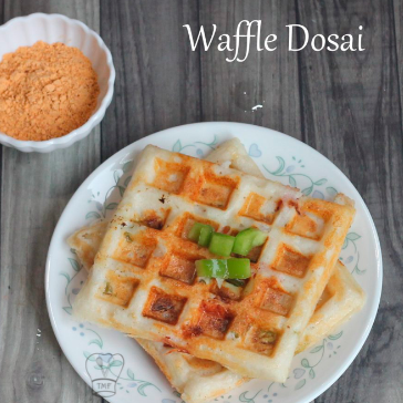 Dosa waffles | Indian style waffle