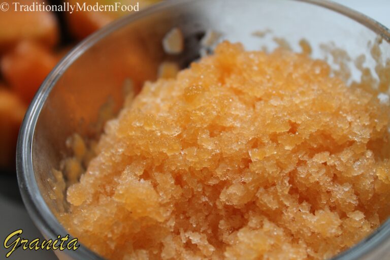 Cantaloupe Granita