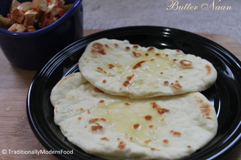 Butter Naan - No Yeast