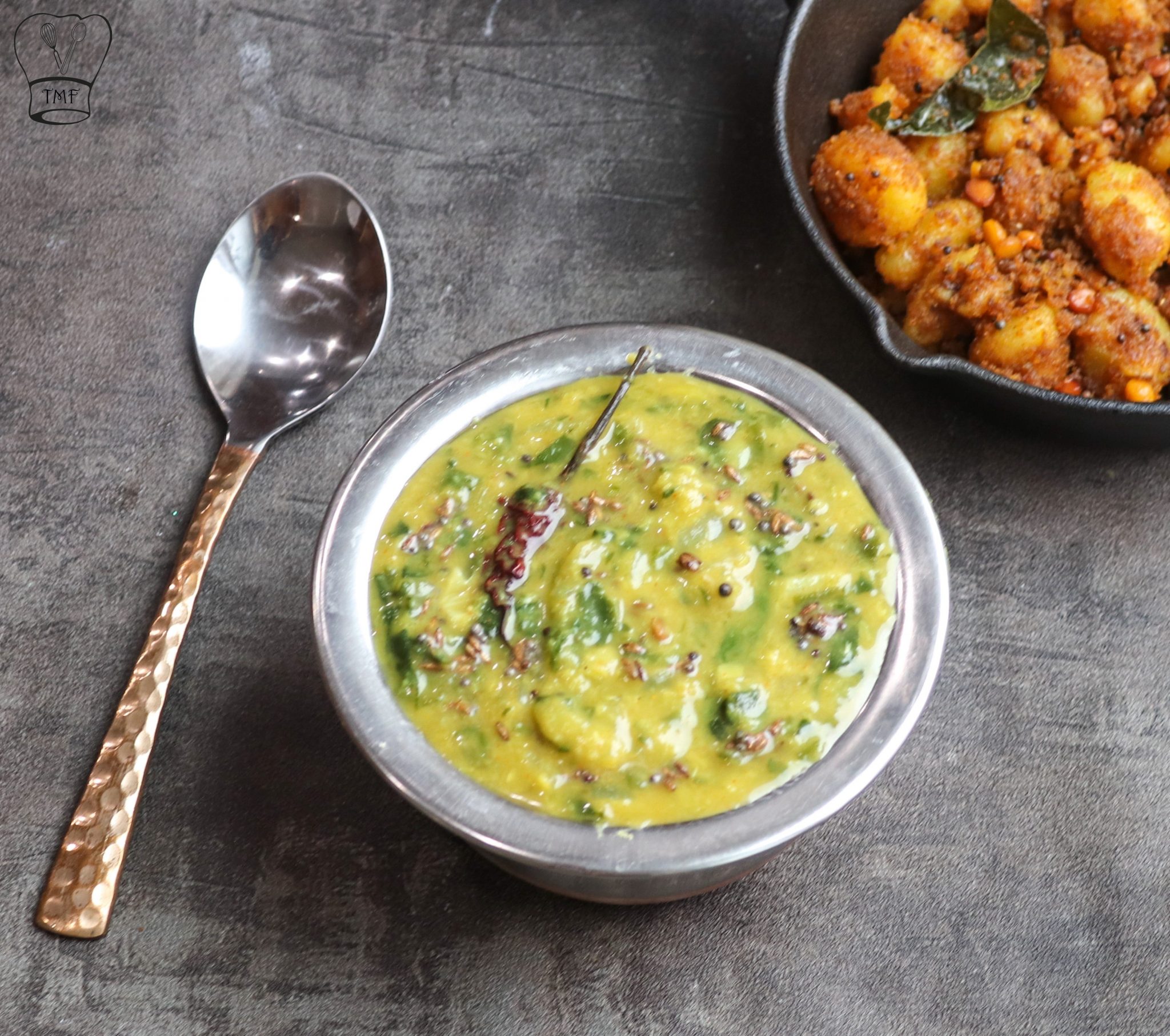 Keerai Pappu Spinach Dal Andhra Palakura pappu Traditionally