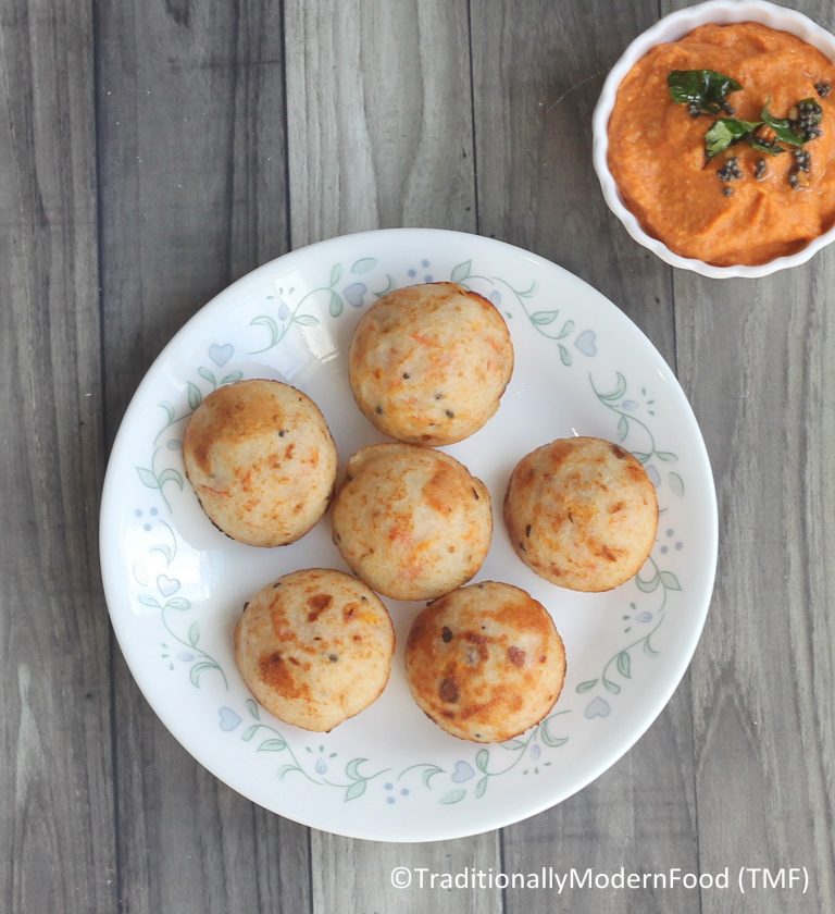 Masala Paniyaram with Idli Dosa Batter | Kuzhi Paniyaram