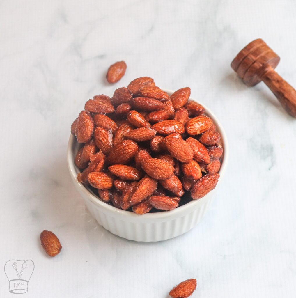 Honey Glazed Almonds - Traditionally Modern Food