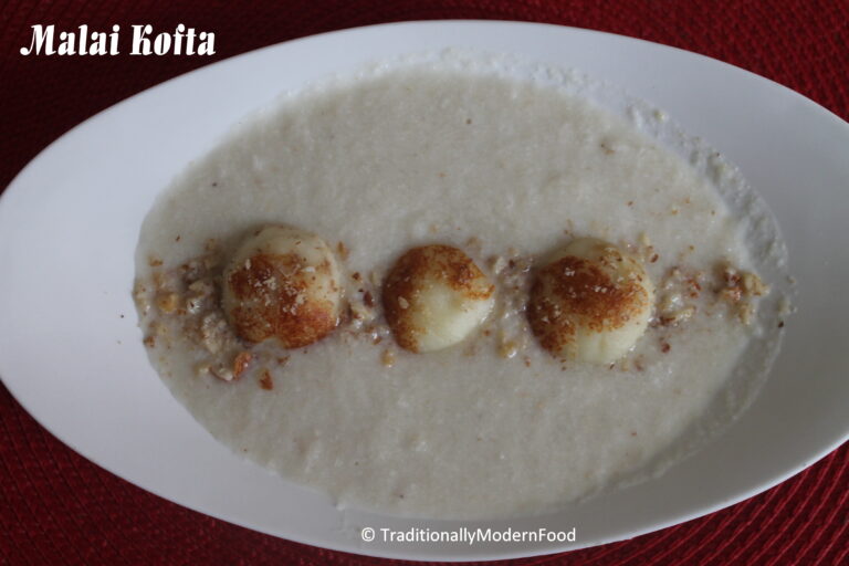 Malai Kofta | paneer kofta gravy