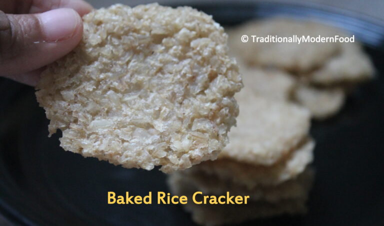 Baked Rice Cracker