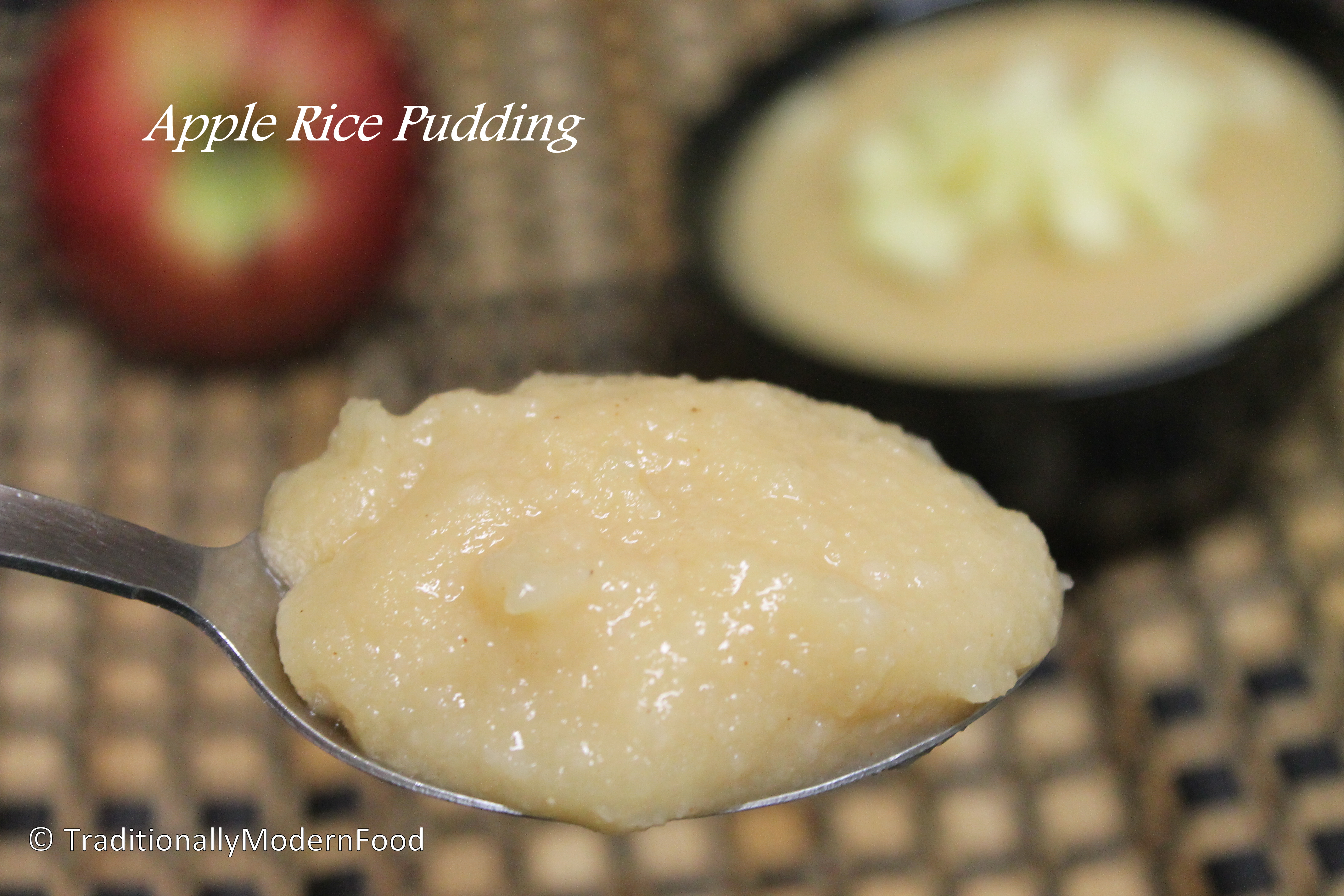 Baby rice hot sale pudding