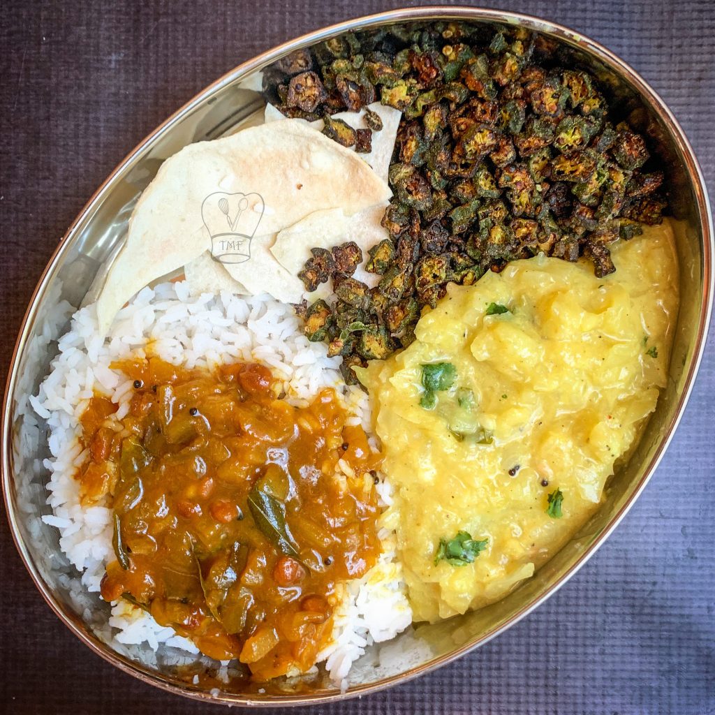 Vendakkai Fry - Baked | Microwave - Traditionally Modern Food