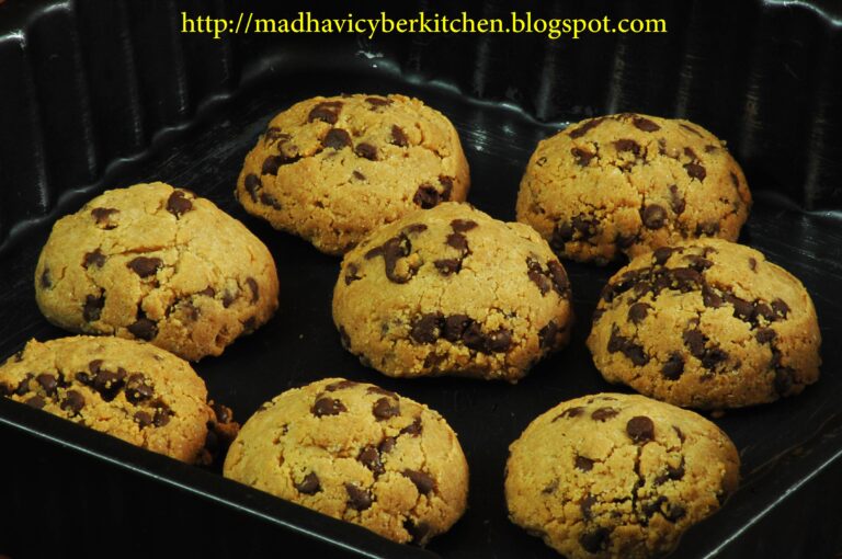 Tofu Chocolate Chip Cookies