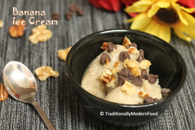 Banana Ice Cream - One Ingredient Ice Cream