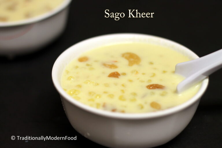 Javvarisi Payasam | Sago Kheer