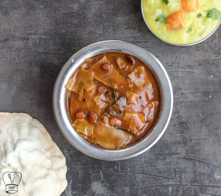 Appalam Kuzhambu | Appalam vatha kuzhambu