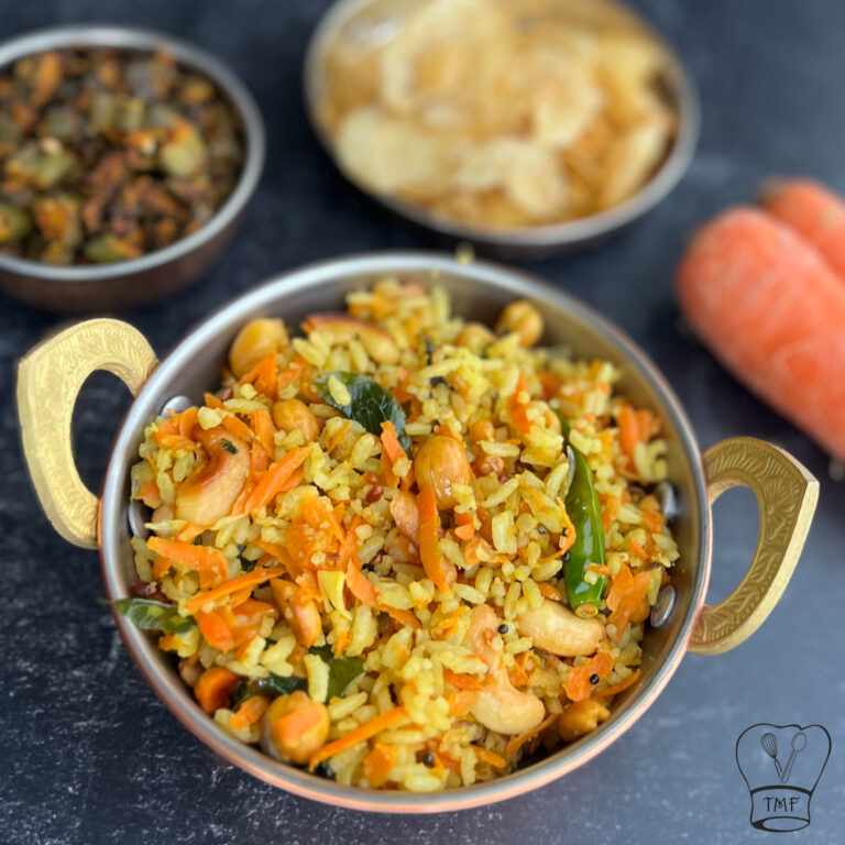 Carrot Rice | Carrot Sadam