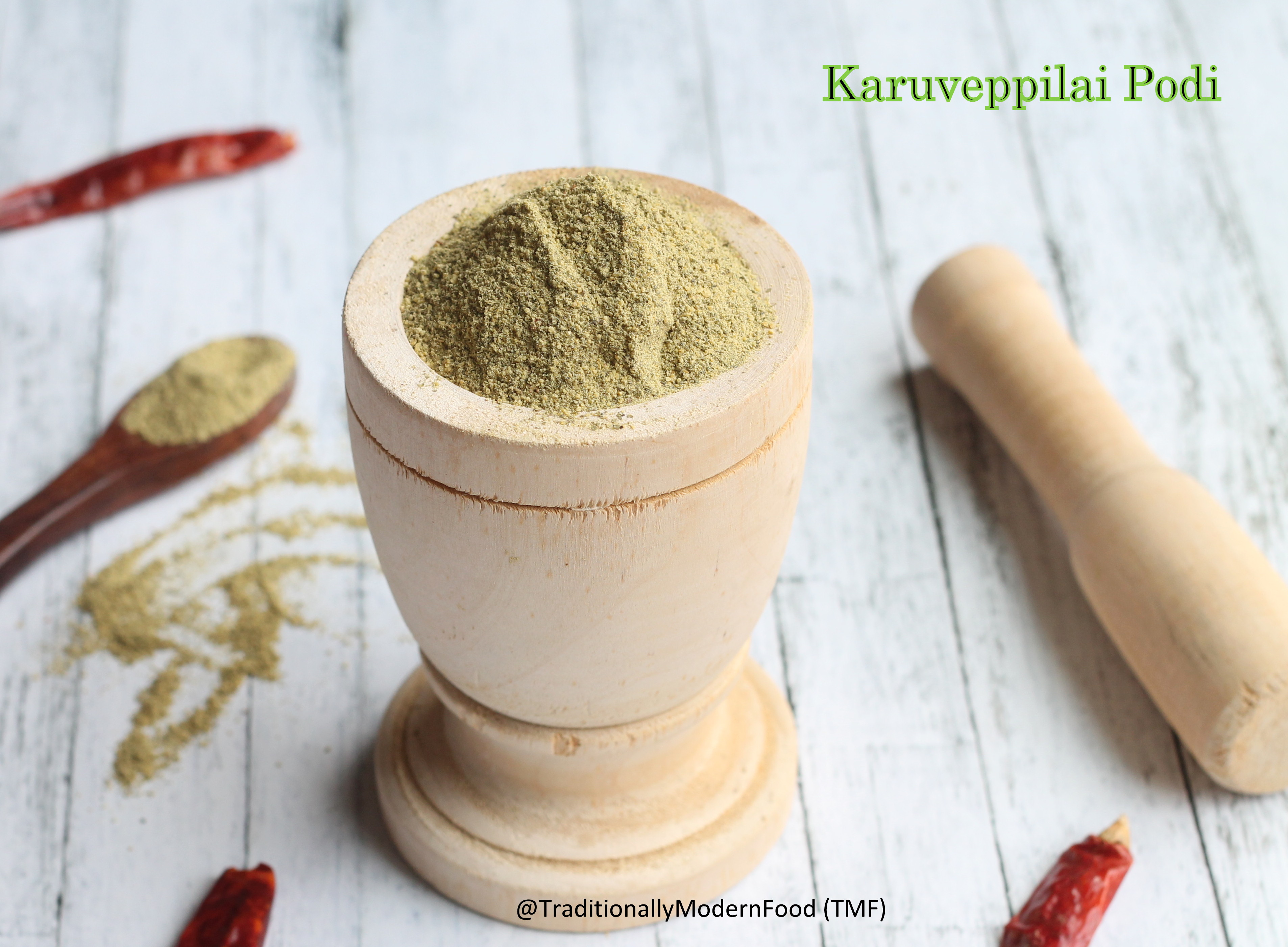 Karuveppilai Podi Curry leaves Powder Karivepaku Podi