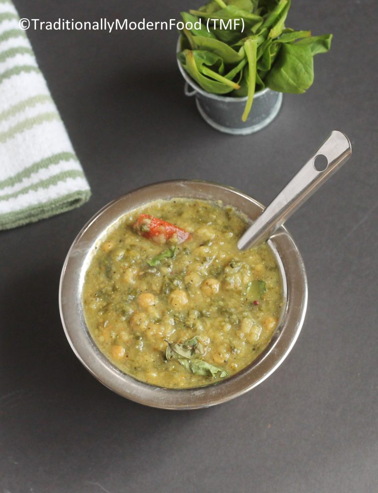 Keerai Molagootal | Keerai Kootu