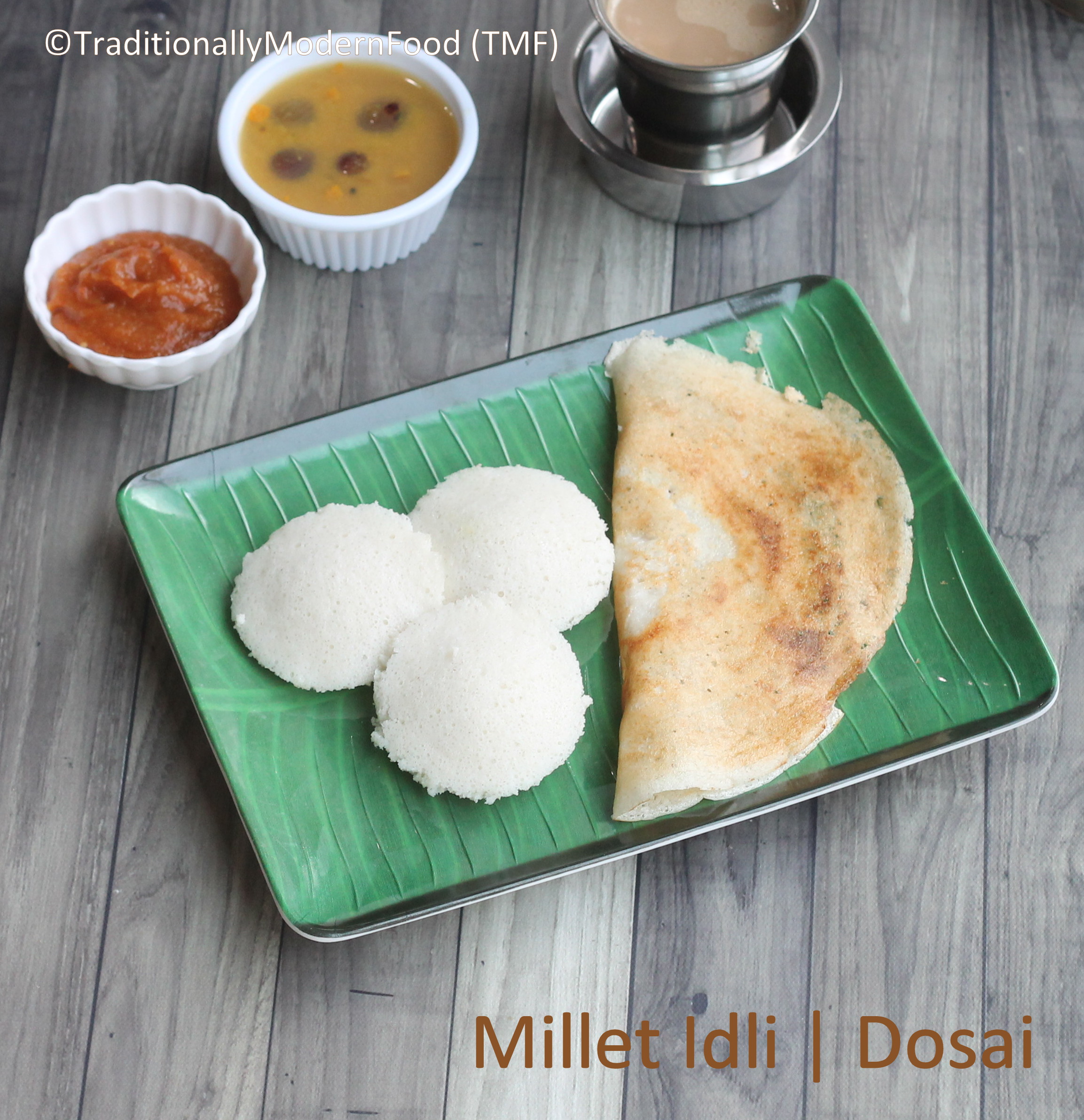 Millet Idli Dosai Paniyaram Traditionally Modern Food