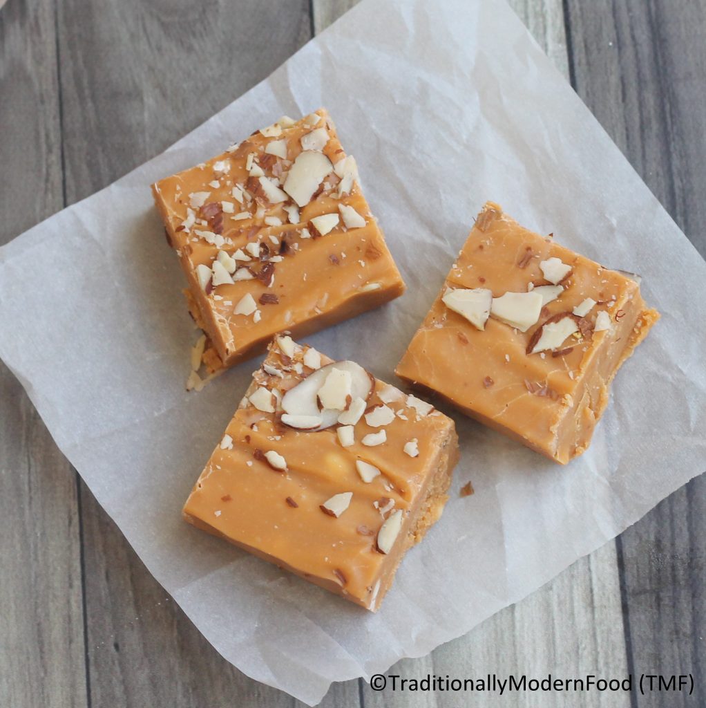 Butterscotch Fudge 3 Ingredients Traditionally Modern Food