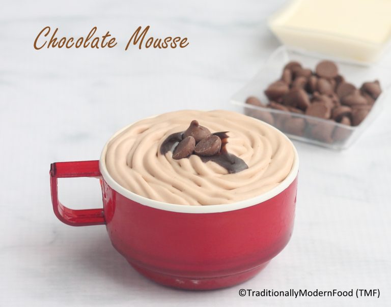 Eggless Chocolate Mousse - 3 Ingredients