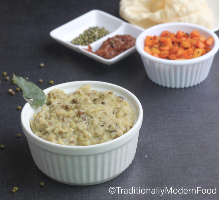 Instant Pot Green Moong Bean Khichdi | Moong Dal Khichdi