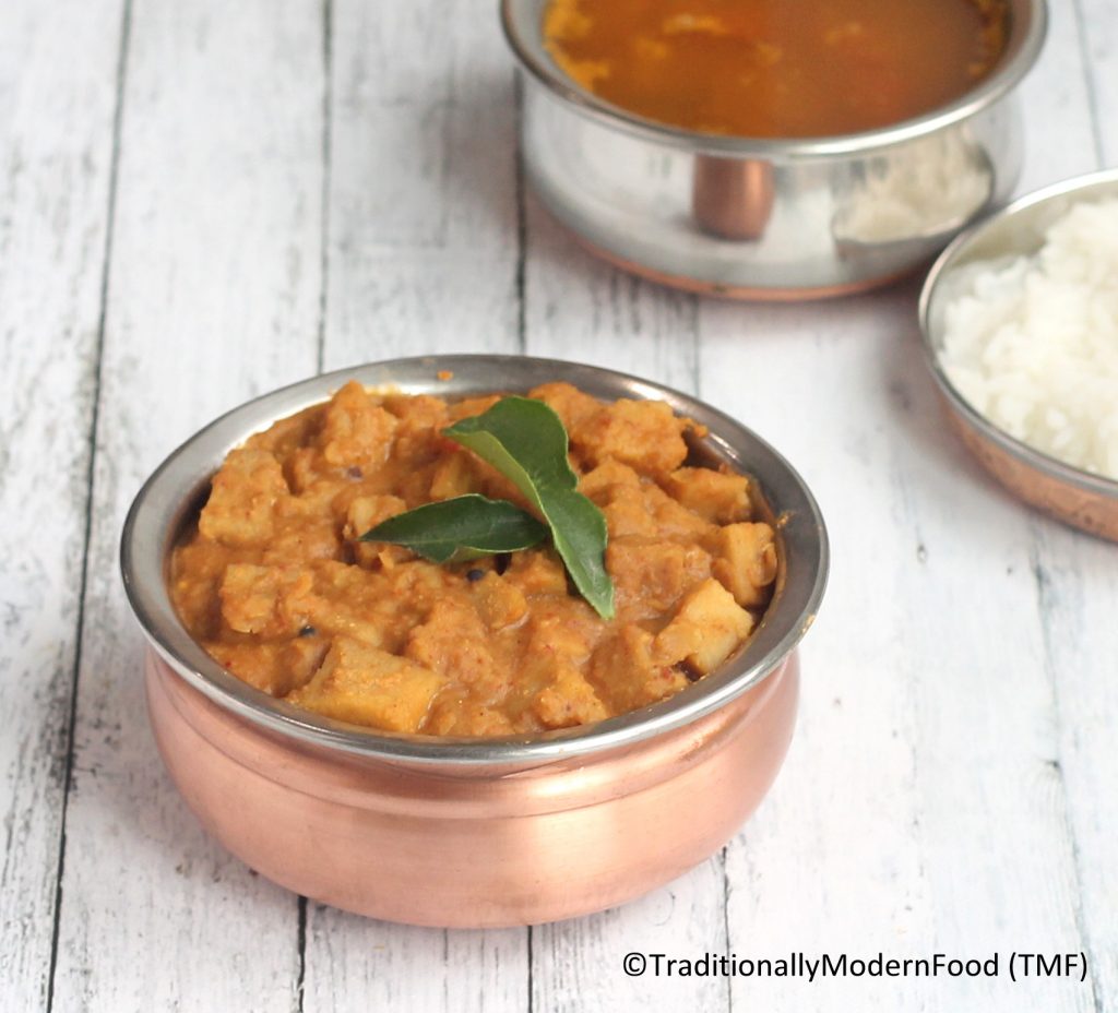 Senai Kizhangu Kootu Yam Kootu instant pot Traditionally Modern Food