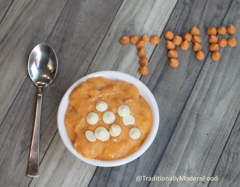 Butterscotch chips Pudding