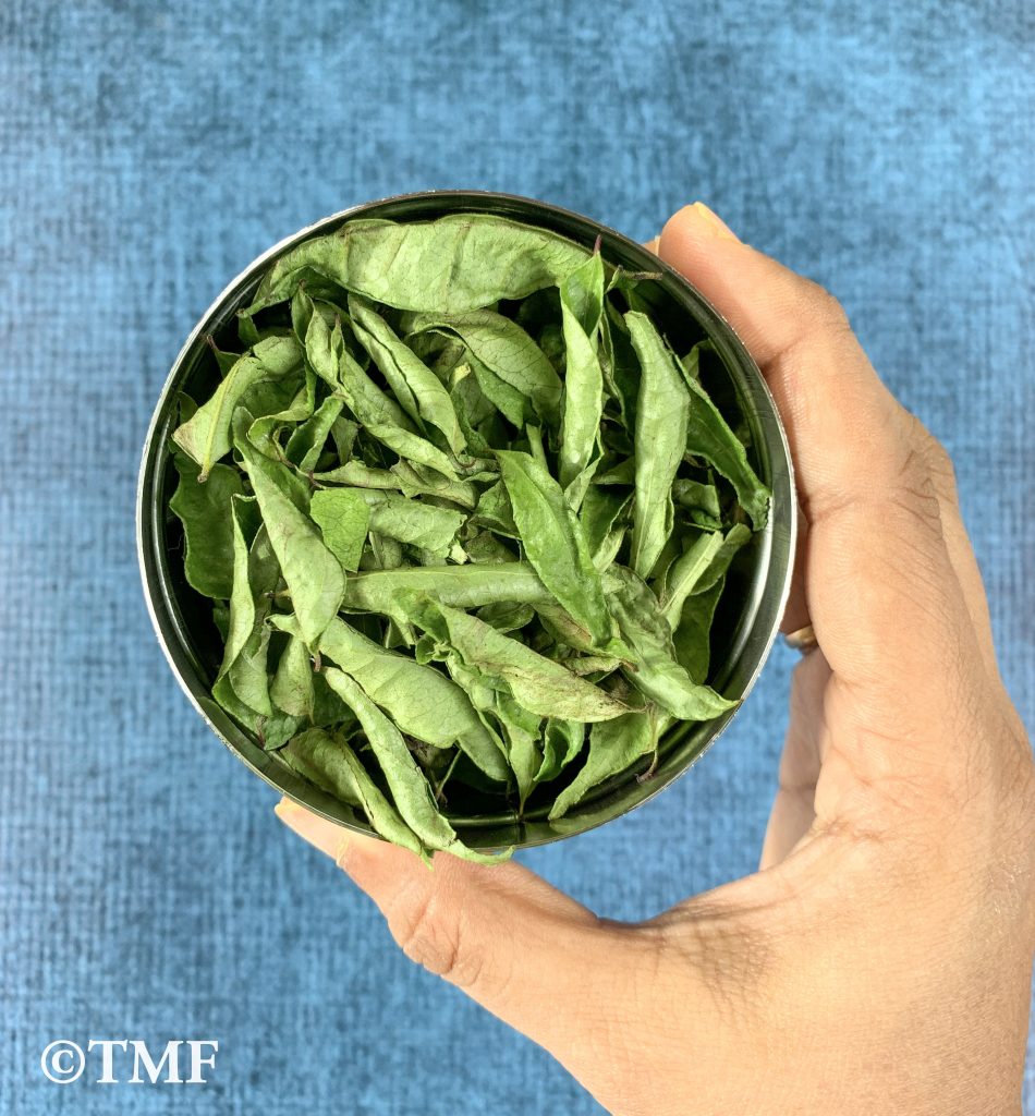 How to dry Curry leaves in