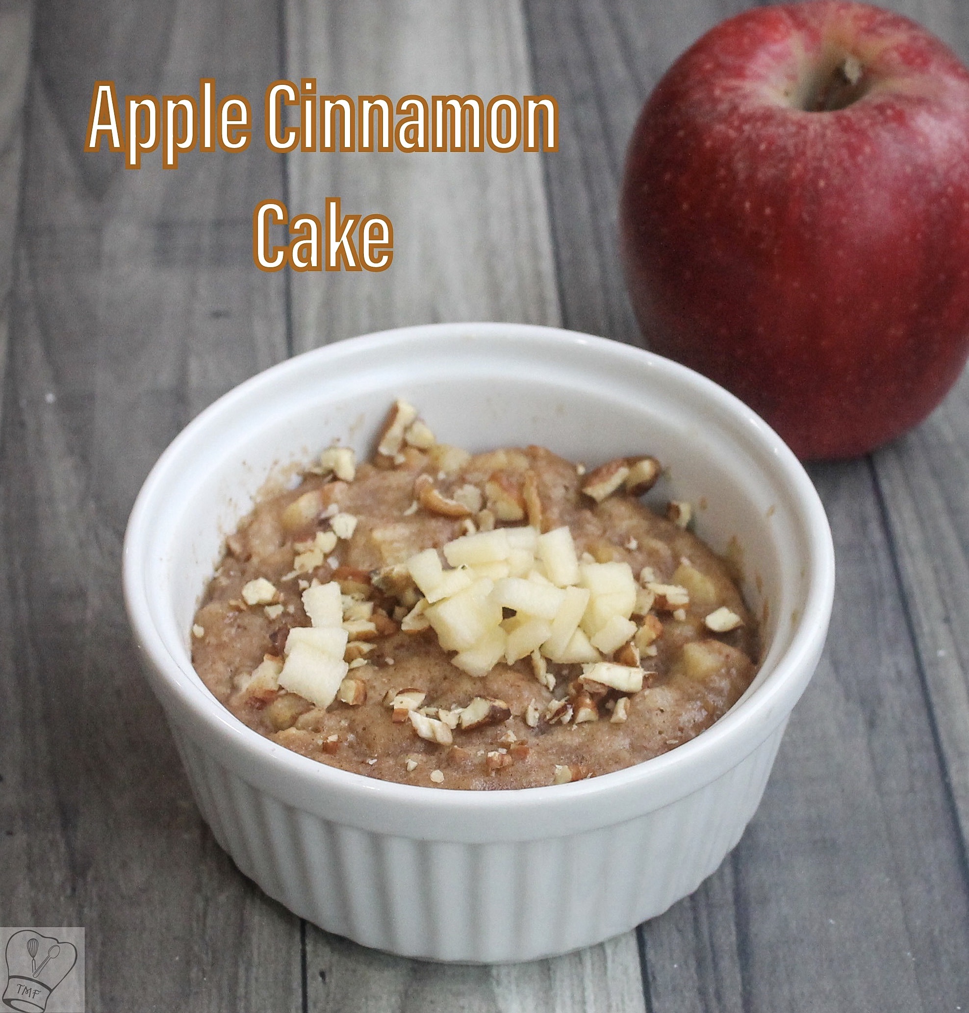 Apple Mug Cake {Quick and Delicious!} - Snacking in Sneakers