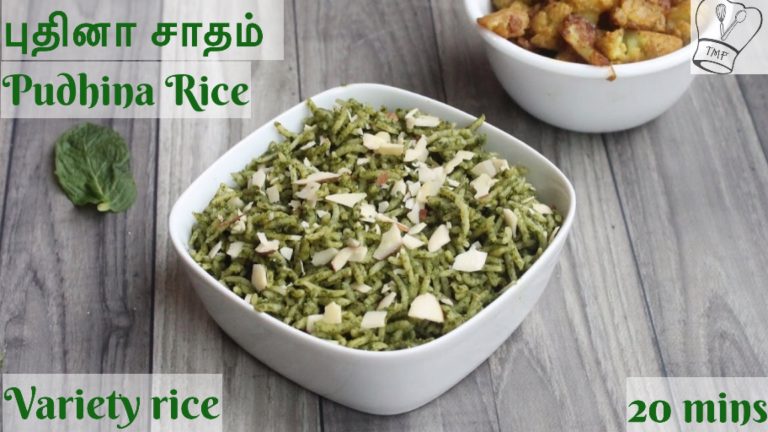Mint rice | Pudhina Rice