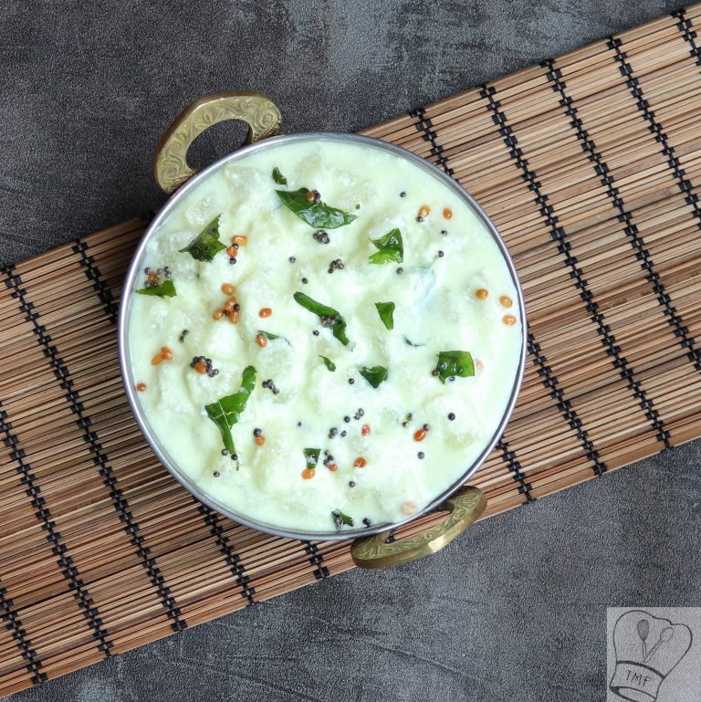 Poosanikai Mor Kootu | pumpkin Mor pachadi