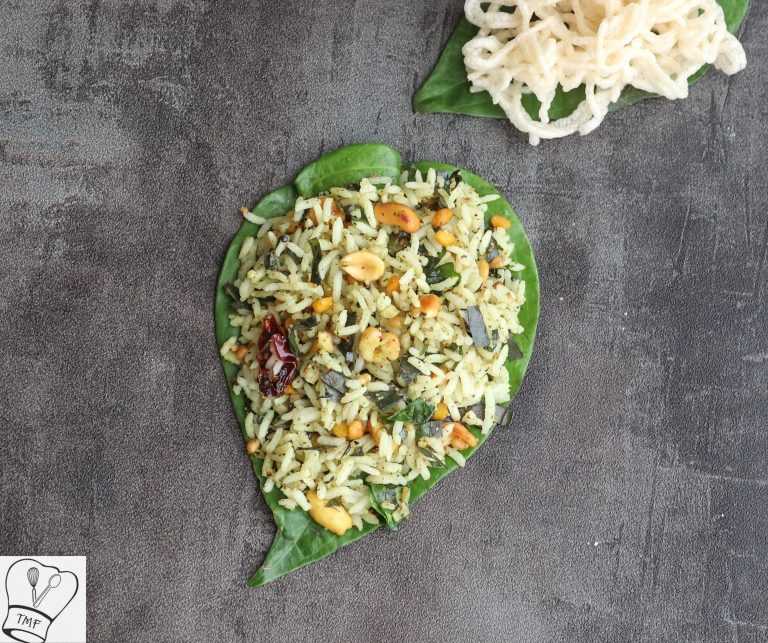 Vetrilai Poondu Sadam | Betel leaves rice