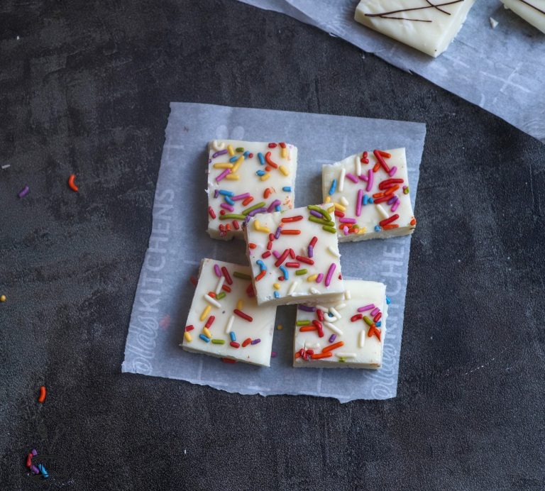 White chocolate fudge