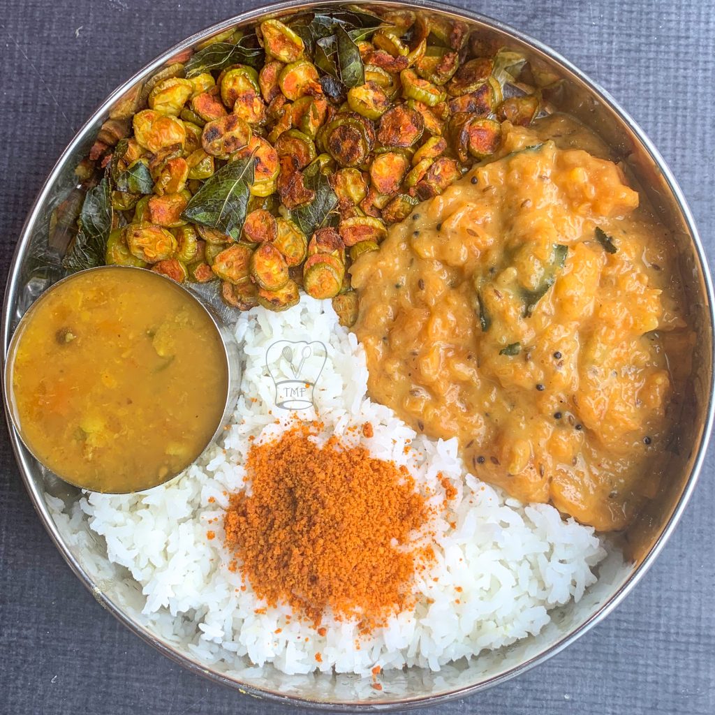 podi-kootu-rasam-varuval-lunch-combo-tmf-traditionally-modern-food