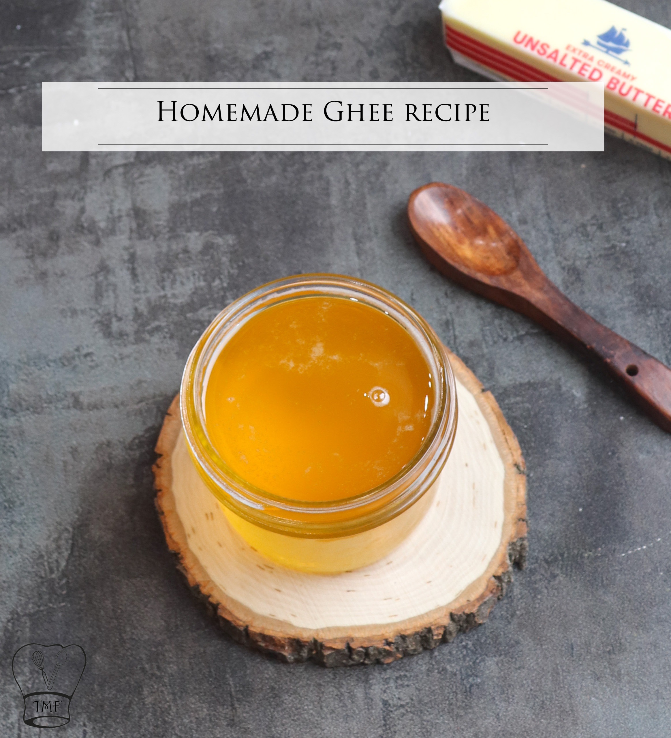 Homemade Ghee, Indian Clarified Butter