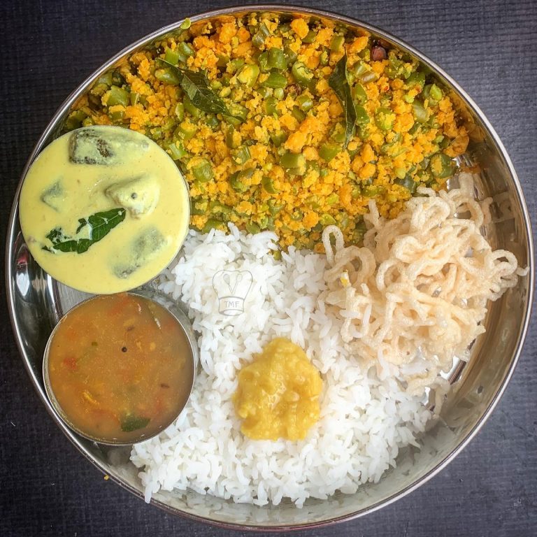 Mor kuzhambu Paruppu usili Rasam Vadam