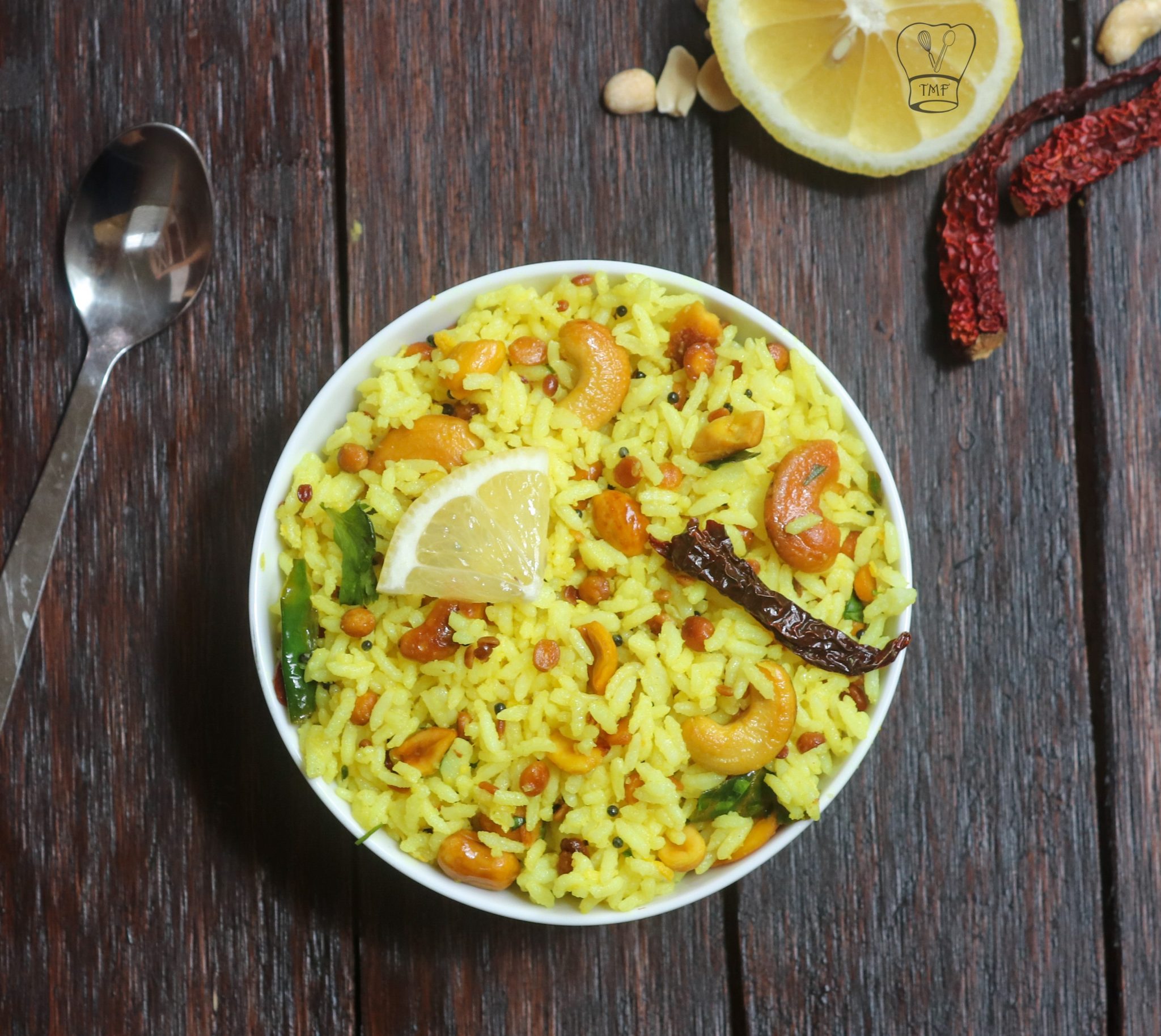 Lemon rice | how to make lemon rice - Traditionally Modern Food