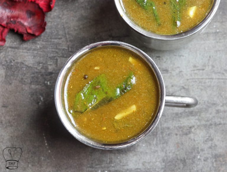 Pudhina rasam | mint rasam - Indian soup