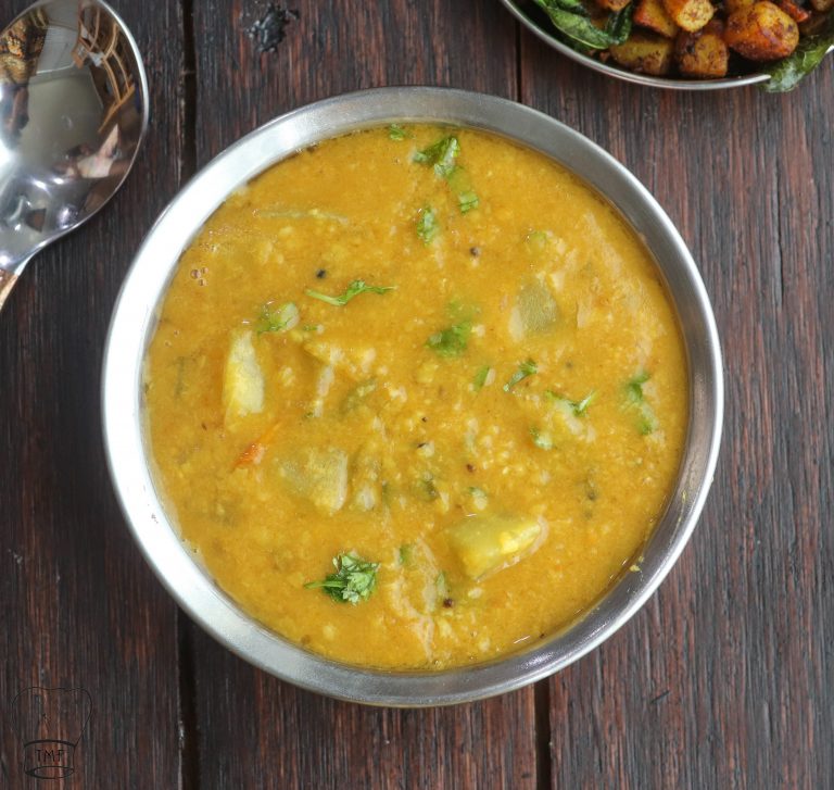 Instant pot sambar | Chow chow sambar