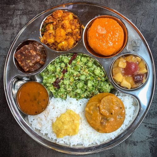 South Indian lunch combo - Cooking for guest - Traditionally Modern Food