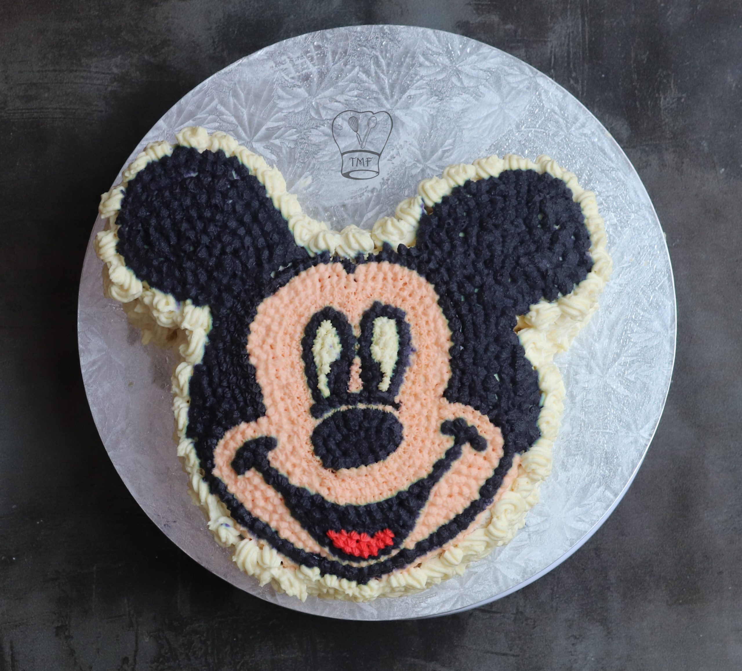 Mickey mouse cake- without Mickey cake pan - Traditionally Modern Food