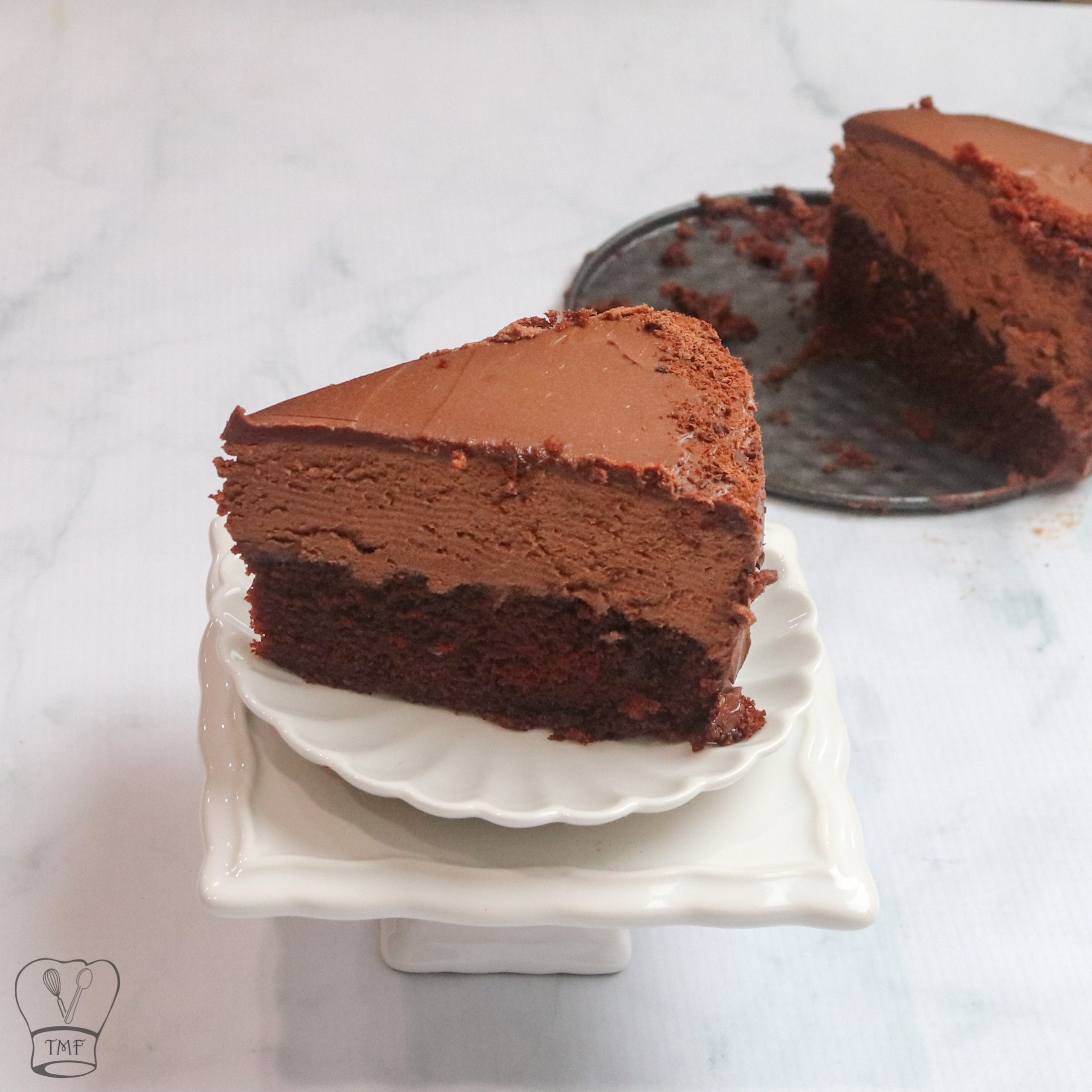 3 Ingredient Chocolate Cake (No Flour, No Oil, No Eggs) - Savory&SweetFood