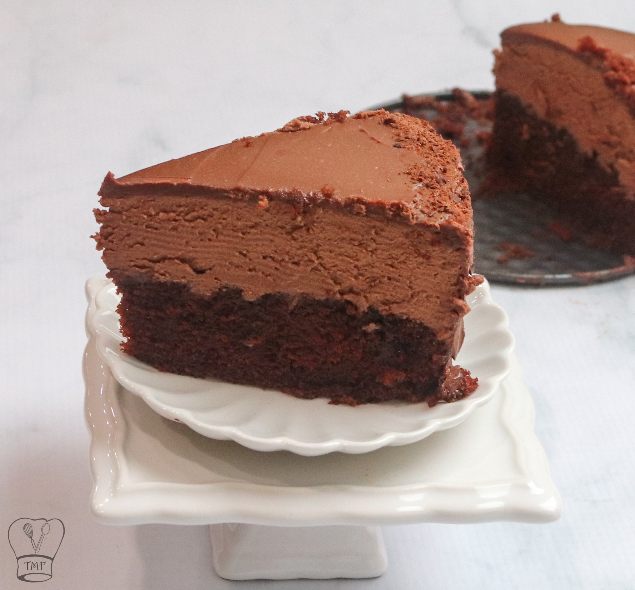 Eggless moist chocolate cake - Recipe Petitchef