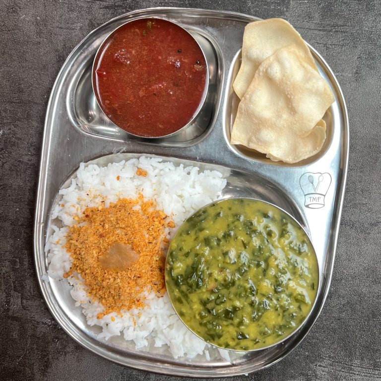 Podi Kootu Rasam - south indian lunch combo