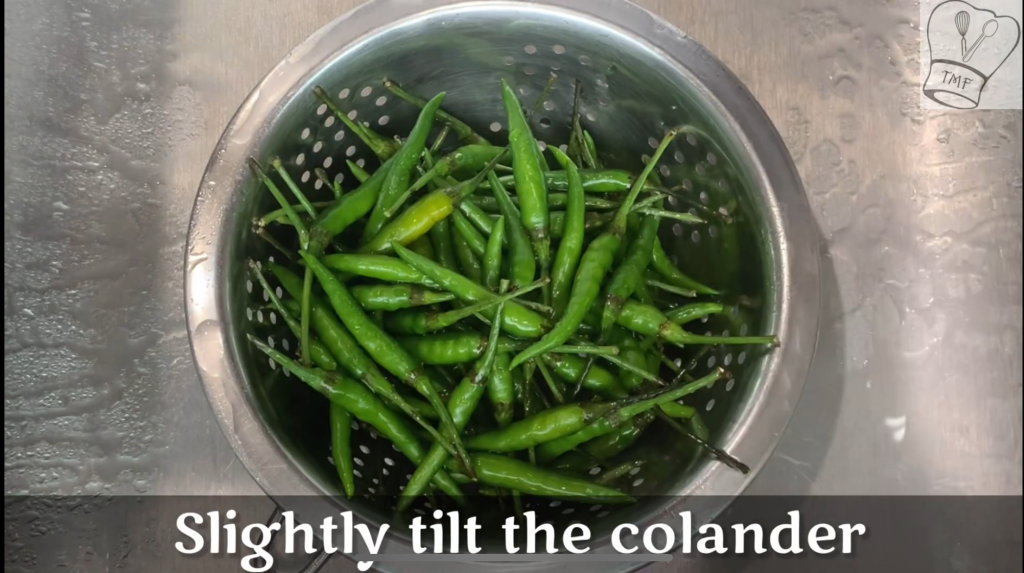 How to keep Green chilli fresh for long time Traditionally Modern Food