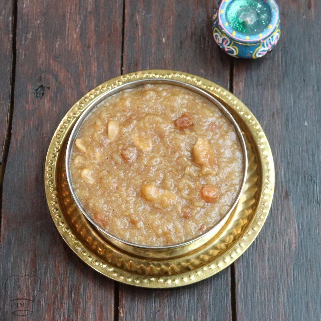 Instant Pot Sweet Pongal 