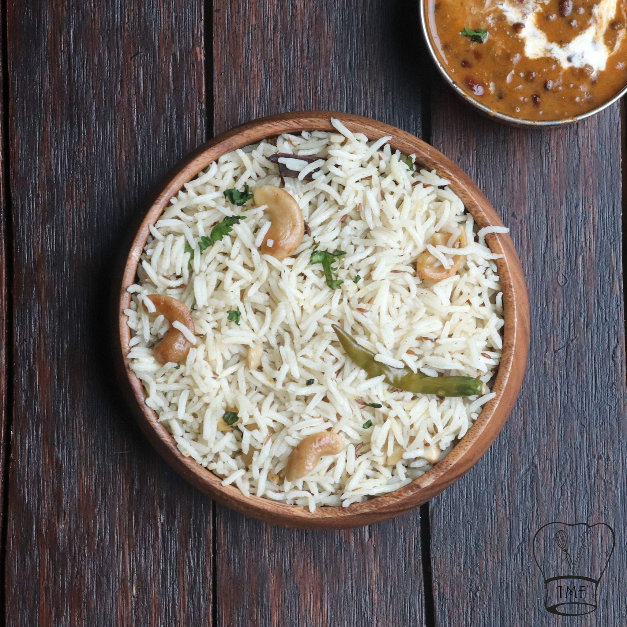 Lunch Combo Jeera Rice Chana Masala Traditionally Modern Food