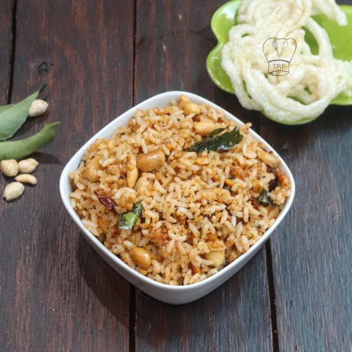 Peanut rice | Verkadalai sadam - Traditionally Modern Food