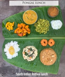 Pongal lunch menu | Pongal festival lunch - Traditionally Modern Food