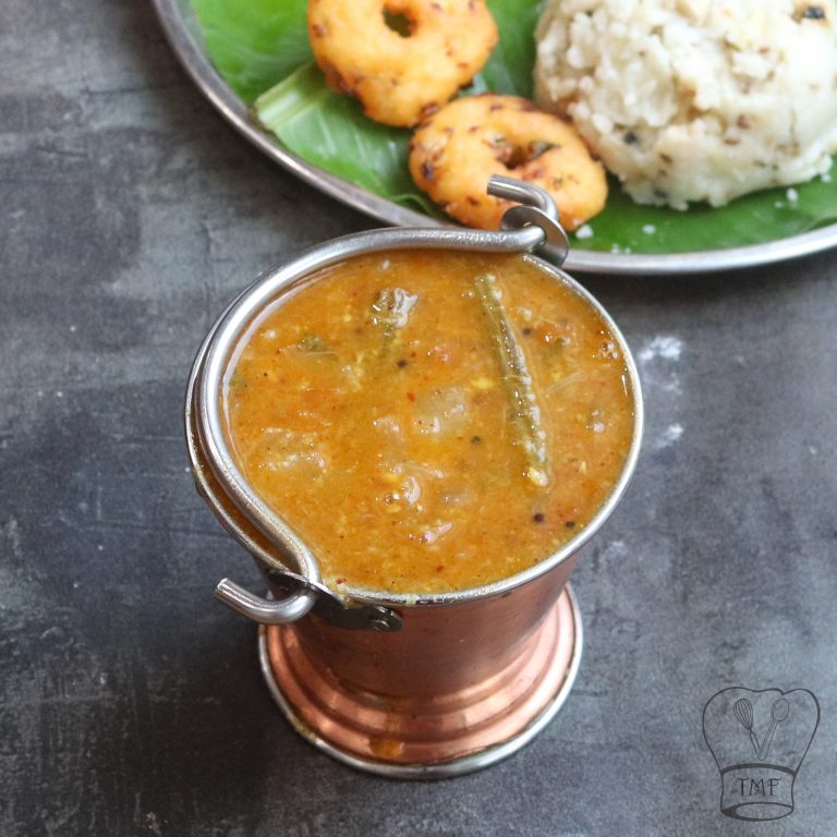 Tiffin Sambar | hotel style Idli Sambar