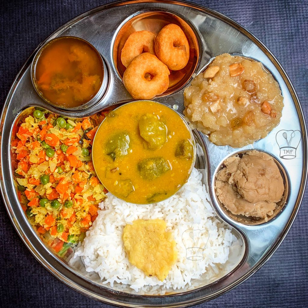 Festival lunch | South Indian festive thali - Traditionally Modern Food