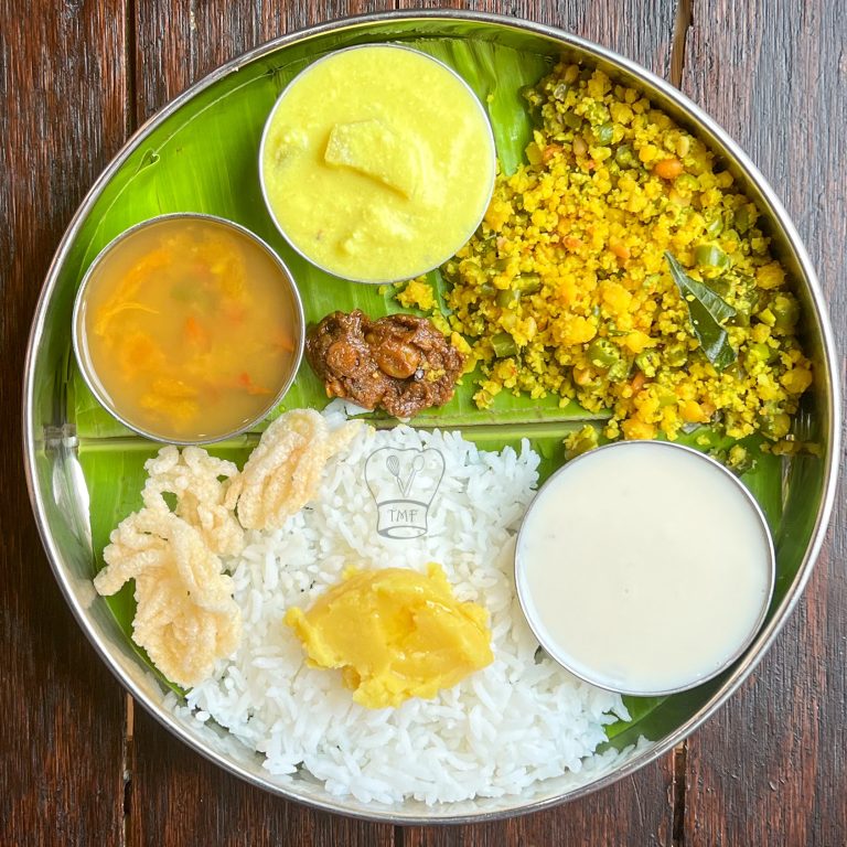 Indian Lunch ideas - Mor kuzhambu, Rasam, Paruppu Usili, Payasam